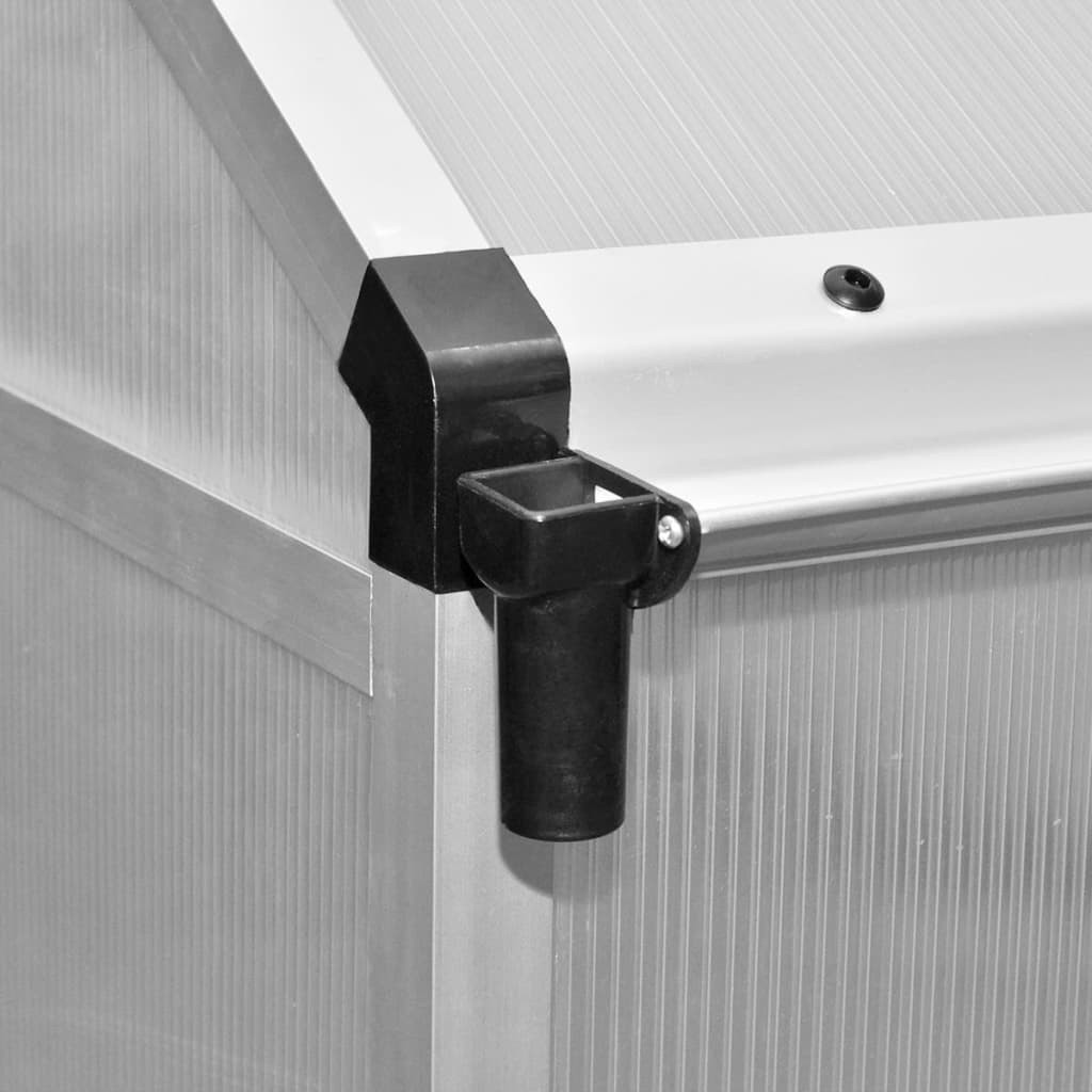 Greenhouse Reinforced Aluminium 3.46 m²